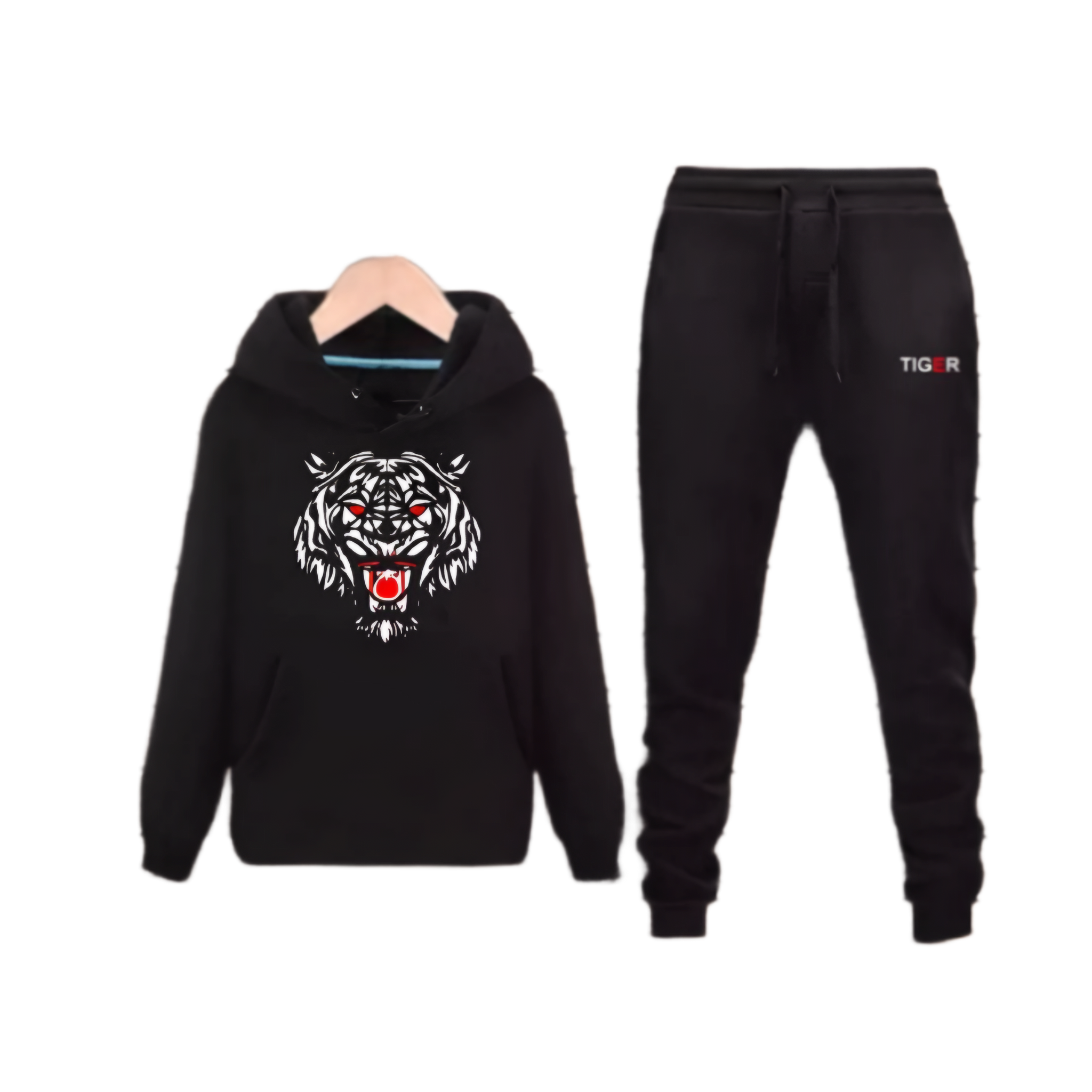 Premium Lion Logo Hoodie and Trouser Set