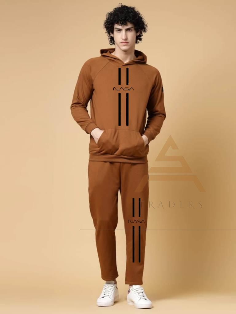 Premium Brown Hoodie and Trouser Set